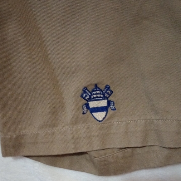 Lands' End Tan Bermuda Shorts Tailored Fit - Picture 4 of 7